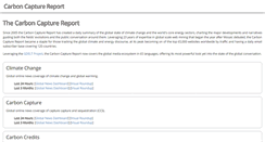 Desktop Screenshot of carboncapturereport.org