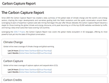Tablet Screenshot of gas.carboncapturereport.org